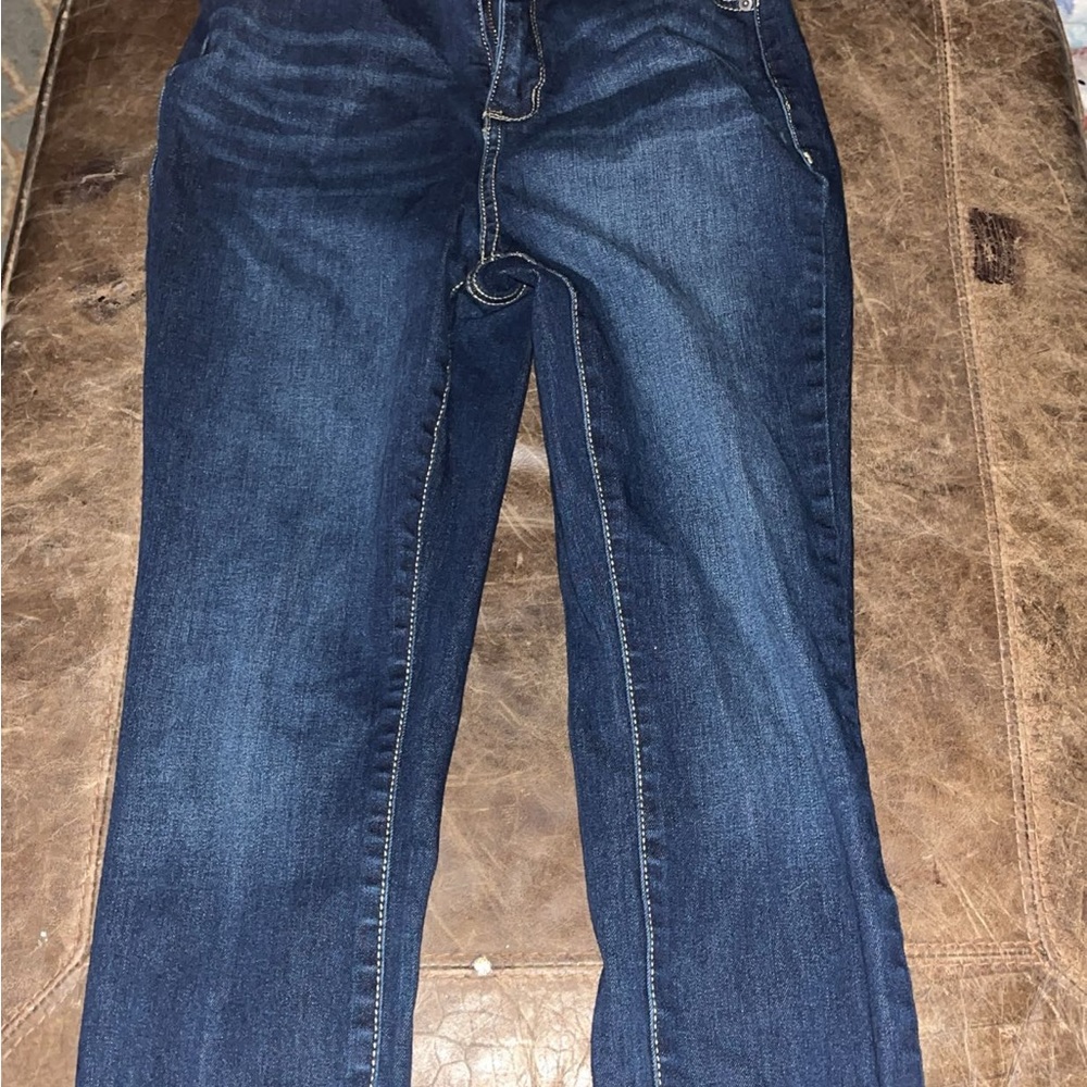 Dark Blue Denim Jeans